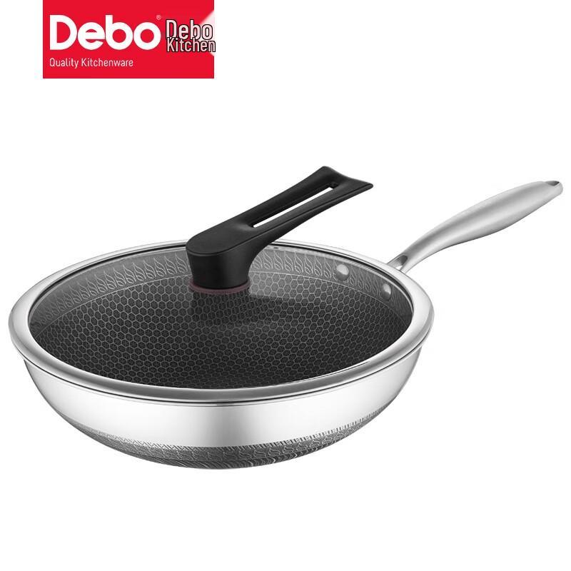 Debo DEP-DS260 316 Stainless Steel Non-stick Wok