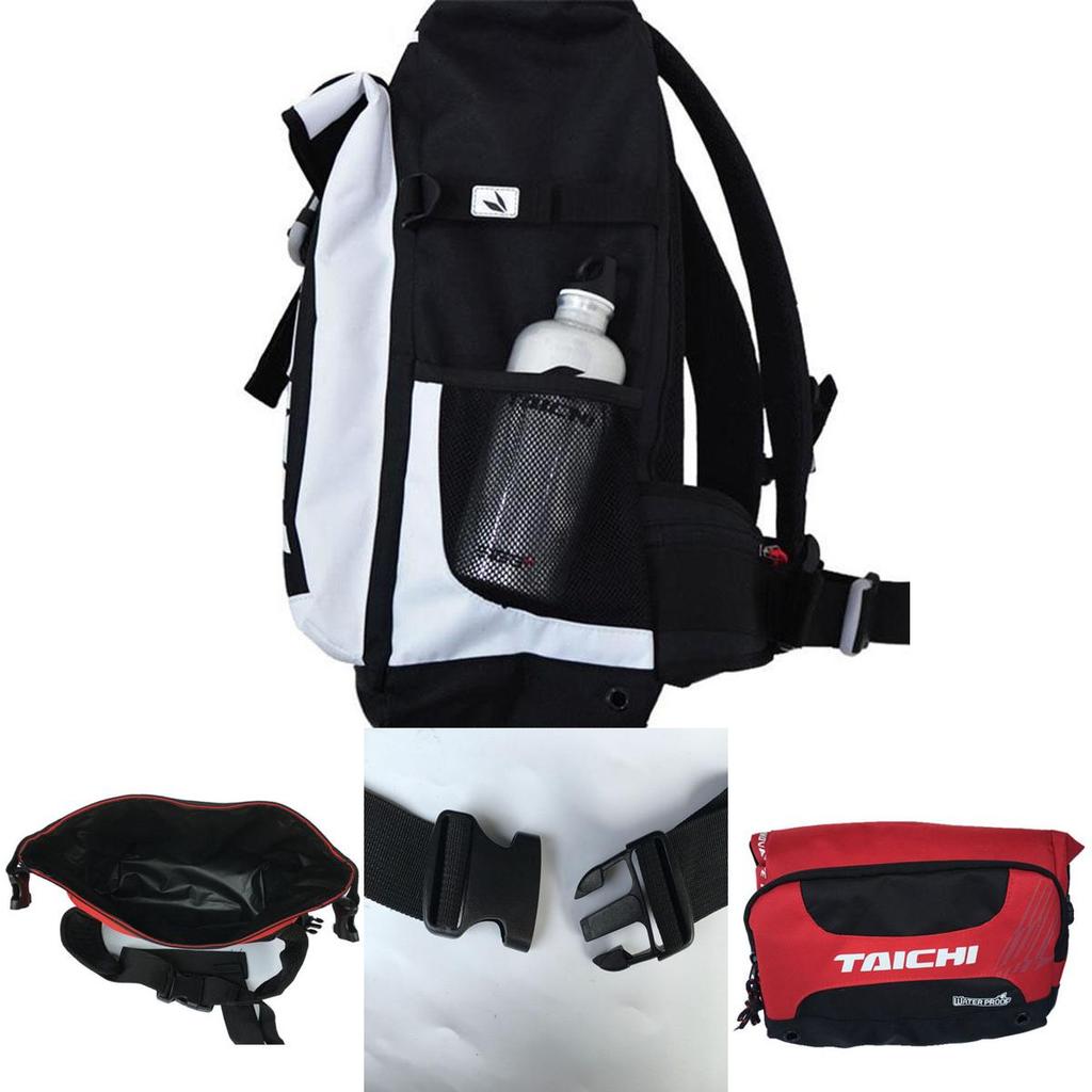 Versatile Rs Taichi Japanese-style Rsb 270 Knight Package Motorcycle Running Waist Bag With Multi-compartment Organization