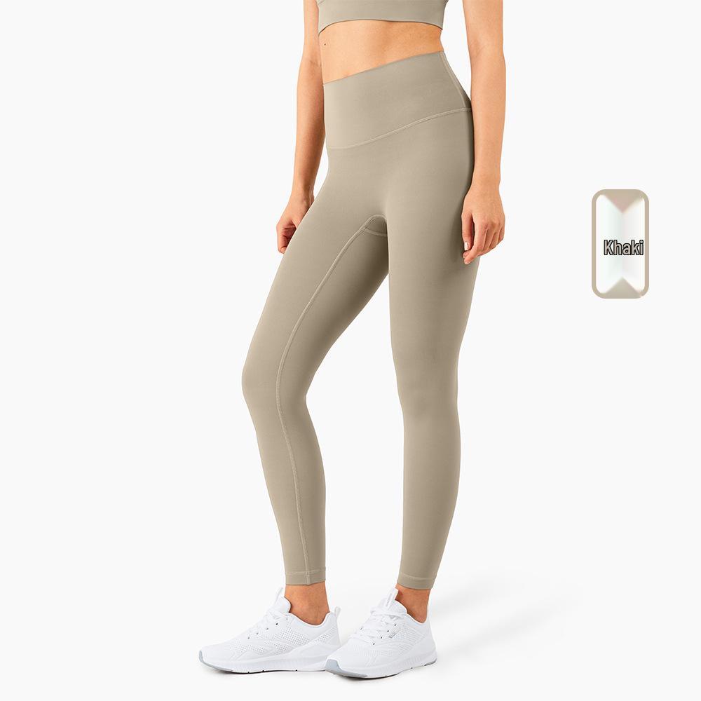 High-Waist Damen-Yogahose - Sportlich & Elegant, Perfekt für Frühling & Sommer Fitness