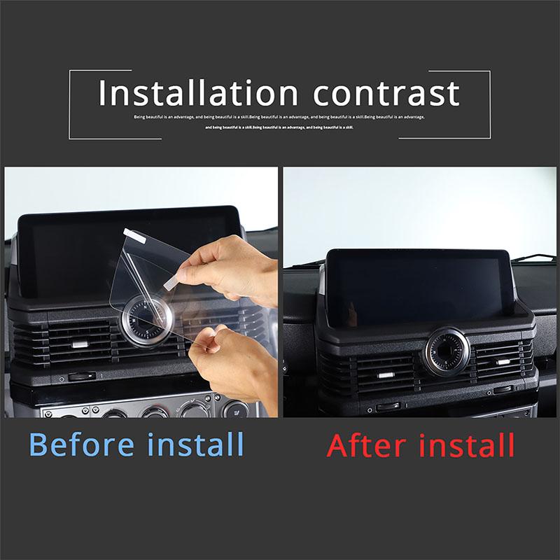 For Ineos Grenadier 2020-2026 Car Tempered glass GPS navigation LCD Screen Protective film Anti-scratch film Car Accessories