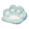 Plush Paw Shaped Seat Cushion Small Size 70x60cm Soft Comfortable Floor Cushion for Home Office Indoor Seating Support