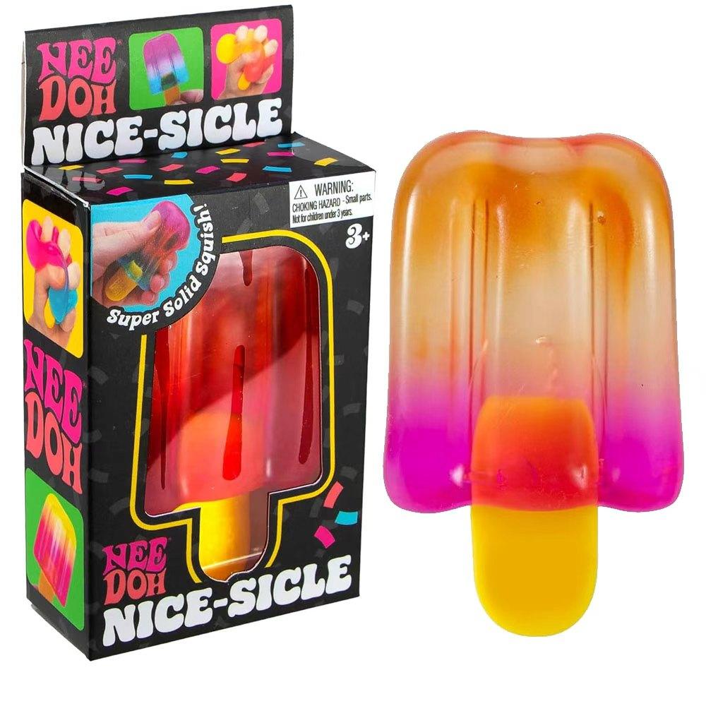 Schylling Needoh Nice Cube Sensorischer Nice-Sicle Stressabbau Quetschwürfel Anti-Angst Knetobjekt Für Fokus ADHS-Bevölkerung