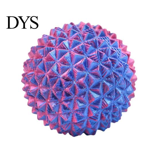 Travel Fidget Ball 3D Printed Rotatable Spiky Ball, Mini Textured for Finger Tactile Stimulator Stress Relief, Portable Decompression Twisting