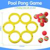 Swim Pool Toys Games Set with 10 Balls EVA Throwing Circle Water Sports Toys Floating Pool Water Toys for Kids Adults Water Game