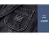Men's Trendy Single-Breasted Denim Blazer - Versatile, High-End Jacket for Spring/Autumn.