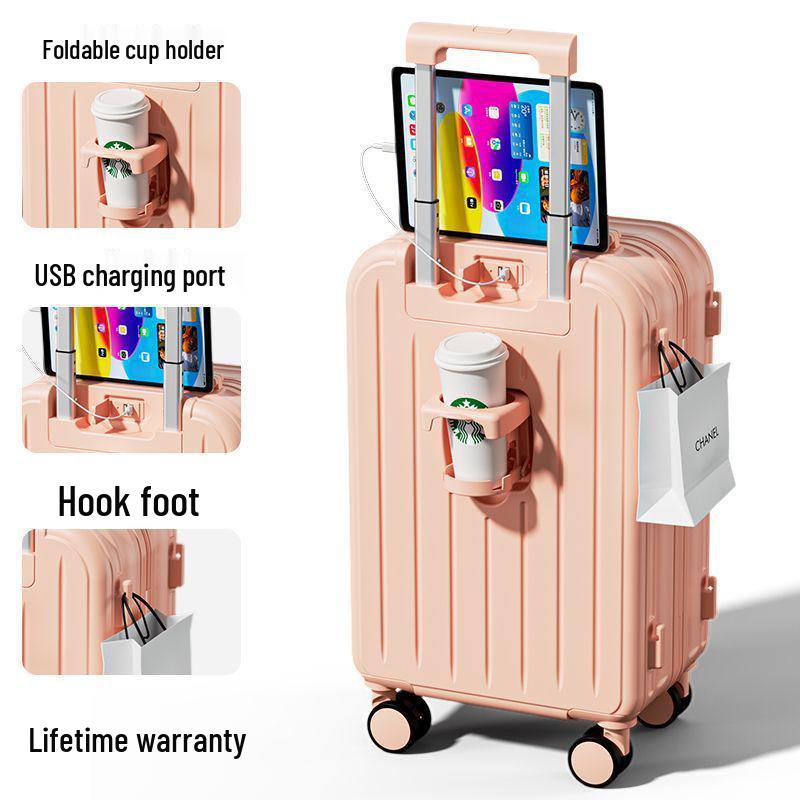 Universeller Rollkoffer - Robuster, langlebiger Reisekoffer mit Zahlenschloss für Männer, Frauen und Studenten