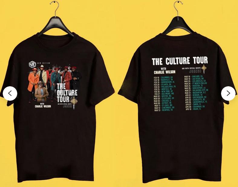 New Edition The Culture Tour 2022 Shirt. XL