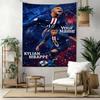 Mbappe Vlastní Vaše Jméno Nástěnná Dekorace Gobelín Umění Pro Památku Domácího Mazlíčka Narozeniny Svatba Party Pozadí Rodinný Dárek