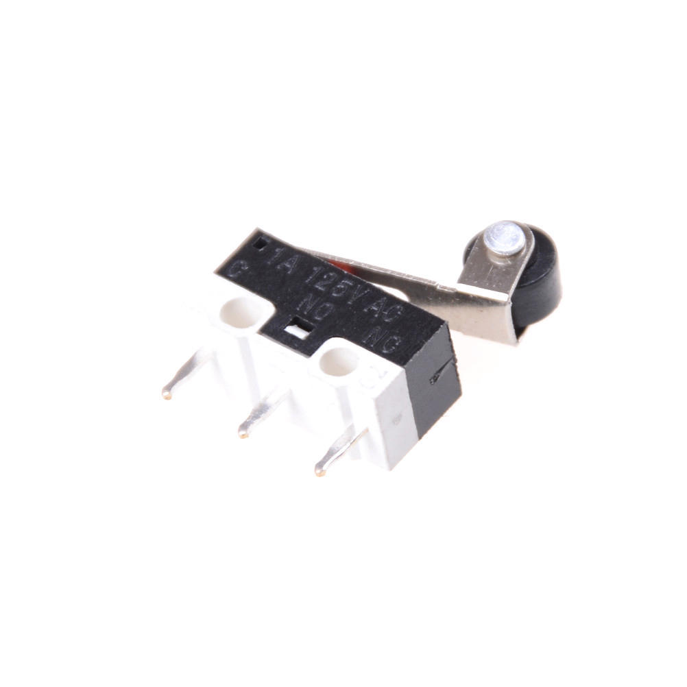 10Pcs 1A 125V Micro Switch Roller Lever Actuator Spdt Sub Miniature ...