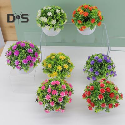 Fake Potted Plant Realistic Durable Artificial Bonsai Ornament for Home Office Patio Desktop Decoration