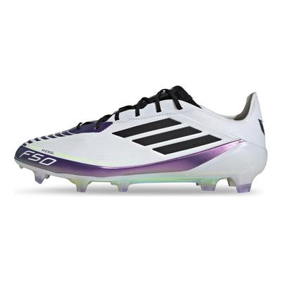 Messi Adizero F50 Elite FG Pachet Triunfo Estelar Adidași Unisex Alb Alb-Nor Core-Negru IE9063