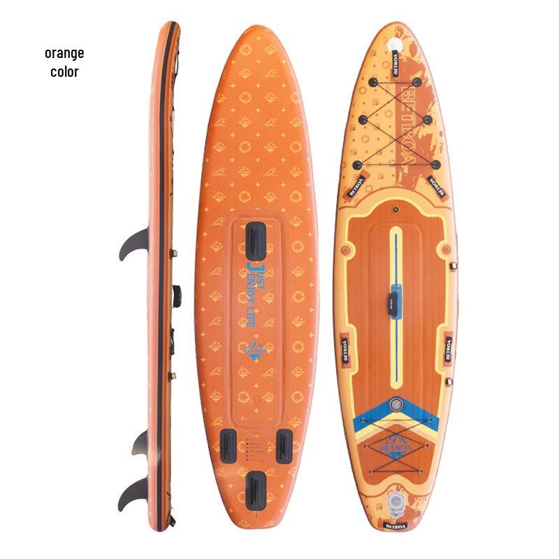Inflatable Stand-Up Paddleboard - Professional Surfboard and Kayak Board for Beginners