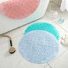 Round Bathroom Anti-slip Mat Shower Room Massage Mat Household Mat Bathroom Bath Silicone Foot Mat Bath Mat