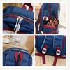 Casual School Backpack for Teen Girls Large Capacity Multi Pocket Bookbag Lightweight Travel Backpack College Daypack