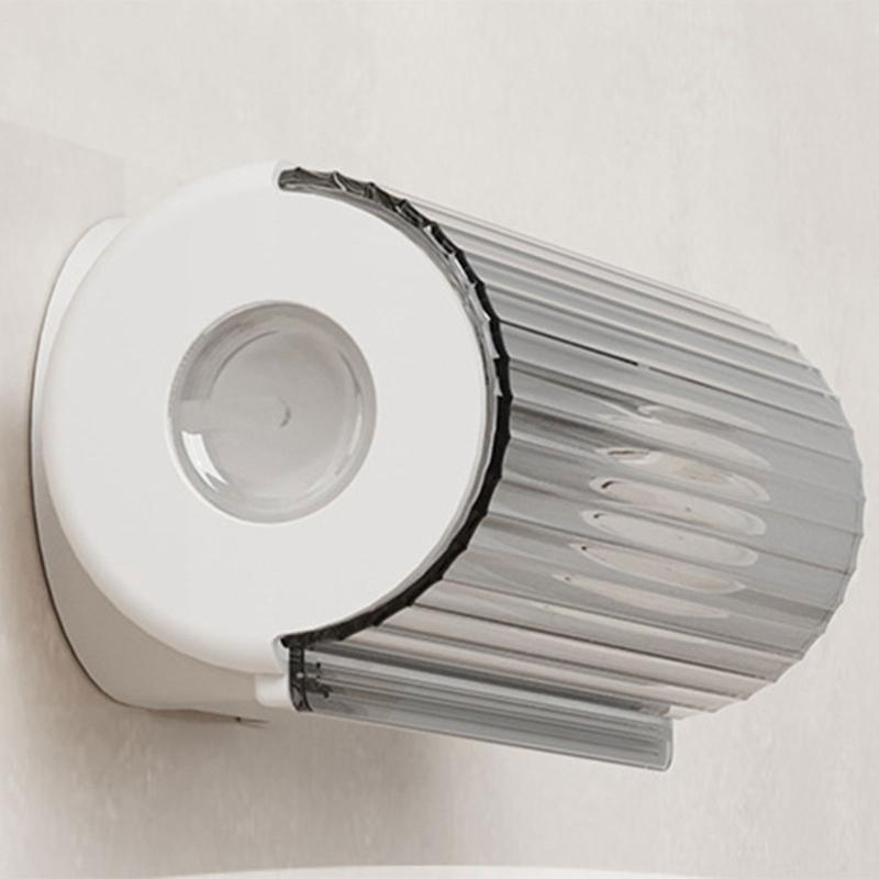 Trash Bag Storage Box Wall Mount Container for Kitchen Bathroom Dispenser Box
