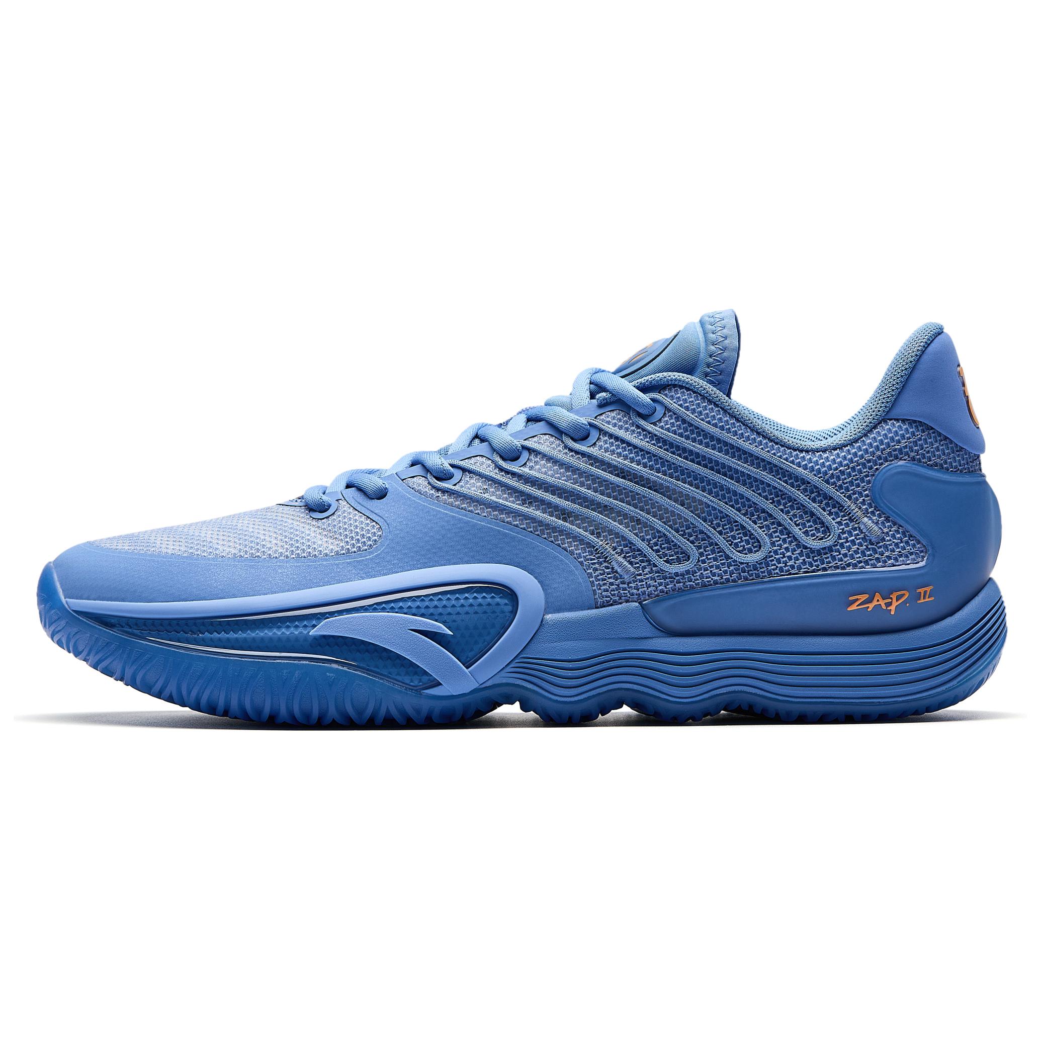 

new Anta Instant 2 Cushioning Wear-Resistant Low-Top Nitrogen Technology Basketball Shoes Men s Blue 42