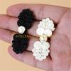 49MD Hand Sewing Fasteners Cheongsam Knot Pearls Closure Button Clothing Decoration Traditional Hand Costume Accessory 10PCS