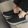 Fashion PARZIVAL Men Canvas Shoes Breathable Ice Silk Men's Loafers Solid Black Grey Green Mens Shoes Slip-on Driving Shoes Moccasins