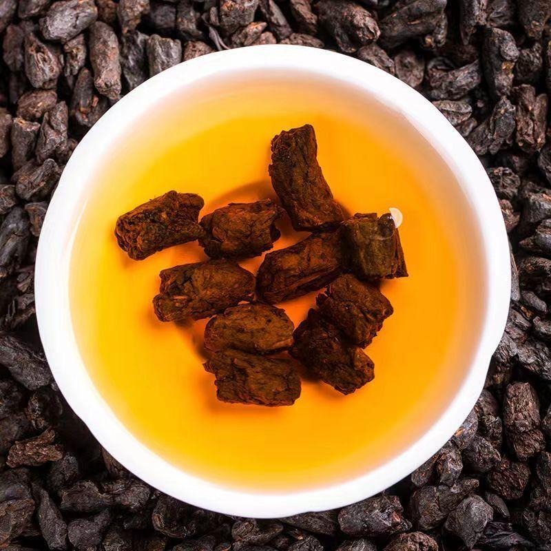 500g Klebreis Fossil Puerh Kochtee Reifer Pu-erh Tee Chinesischer Schwarzer Tee