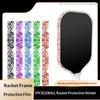16mm Scratch Proof Edge Sticker for Pickleball Paddle Racket Shock Absorption Protection for Training Sport