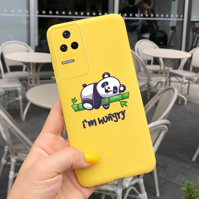 Per Xiaomi Poco F4 Custodia Cute Alien Cartoon Cover morbida in silicone TPU Custodia per telefono per Xiaomi Poco F4 GT PocoF4 Capa antiurto Coque