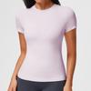 Womens Slim Fit Breathable Nylon Running T Shirt For Yoga And Fitness Exercise