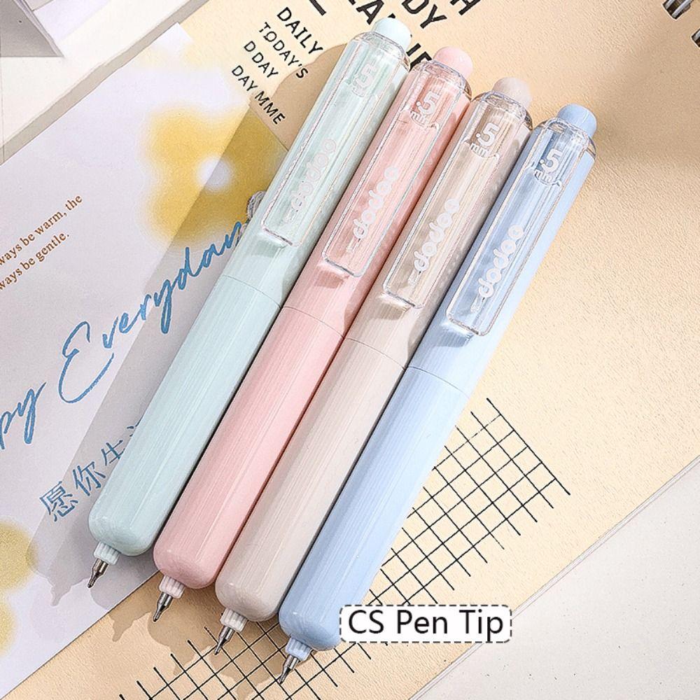 4PCS/Set Quick-drying Pocket Pen 0.5mm Black Ink Signature Pen Neutral Pen Student Specific