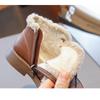 Girls Korean Version Plus Velvet and Thick Lamb Wool To Keep Warm Winter New Big Boys Leather Boots Tide