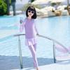 Jun Kiss Girls' Sun Protection Two-Piece Swimsuit Set