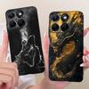 For Motorola Edge 70 Fusion Cool Dragon Tiger Pattern Phone Case For Motorola Edge70 Fusion 5G XT2605 Black Silicone Soft Bumper