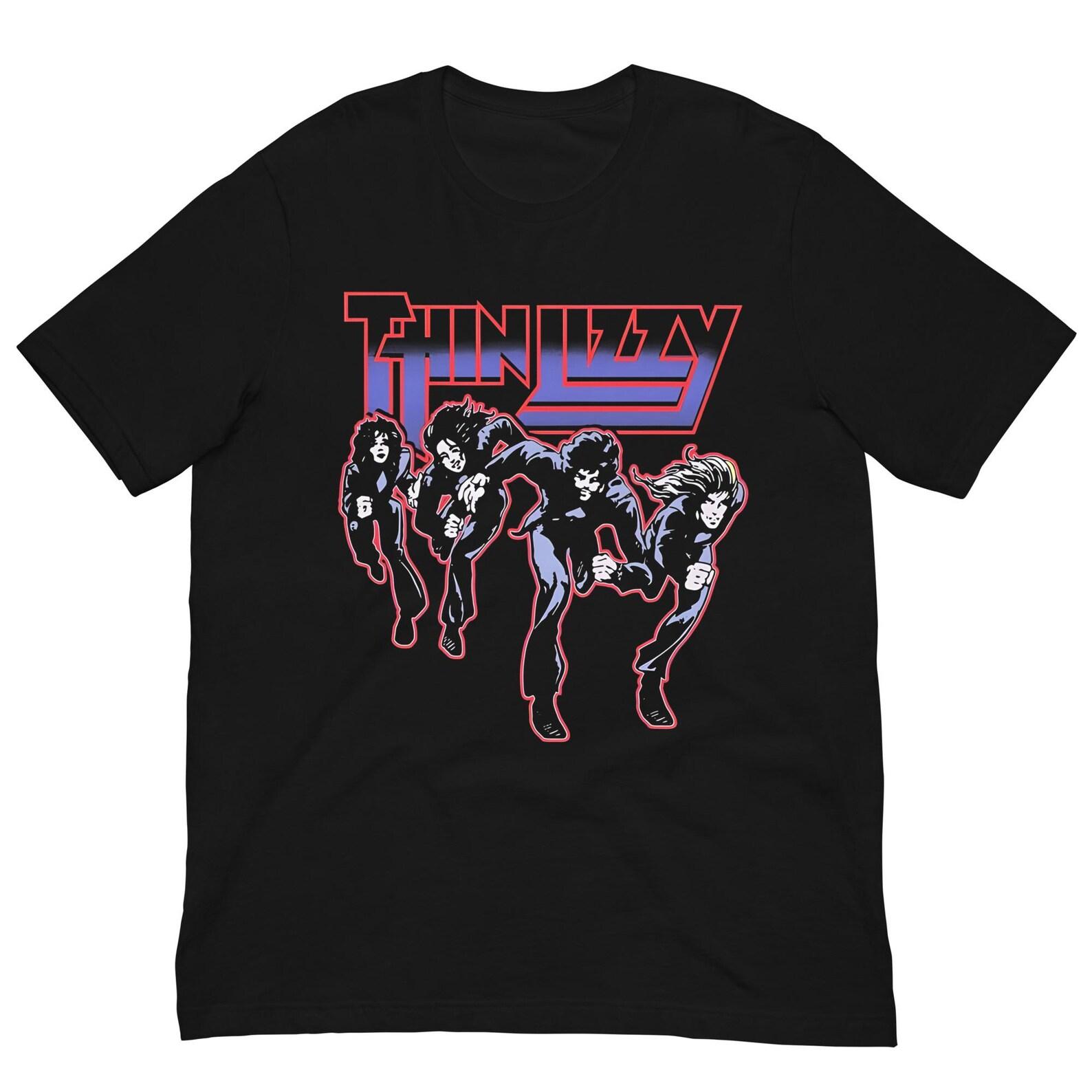 Thin Lizzy Vintage 70s Unisex T shirt XL