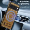 For Google Pixel 10 Pro XL Case Compatible with MagSafe Kickstand Leather Phone Back Cover