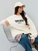 American Retro Style Comfy Pullover Hoodie - Hip Hop Influenced, Round Neck Design