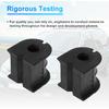 No.K201312/9L8Z5493A/ZZD028102 Front Left Front Right Stabilizer Sway Bar Bushing Kit for FORD ESCAPE 2009-2012 Rubber Suspension Kit Black 2 Pcs