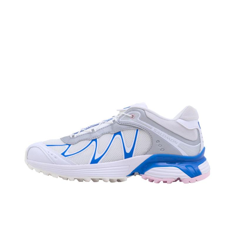 SALOMON XT WHISPER Cushioning Coverage Support Low Top Running Shoes Unisex White Blue Sneakers 479821