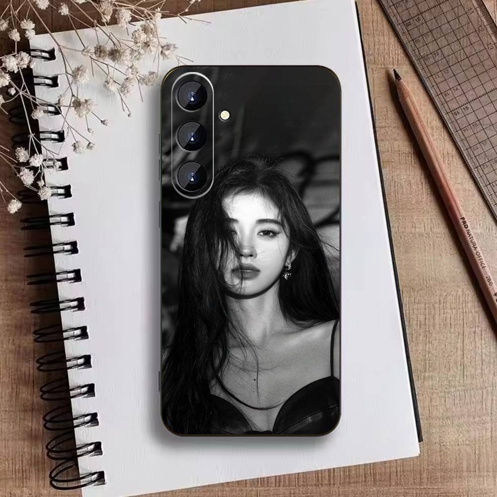 

Ju Jingyi P- Kiku Phone Case For Samsung Galaxy A73,A21s,A22,A31,A52,A53,A71,A41Soft Black Shell Samsung a42 5g