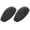Motorcycle Handguards Universal Black Durable Plastic Shield Enhanced Protection Easy Installation Set for Motorcycles and Electric Bike