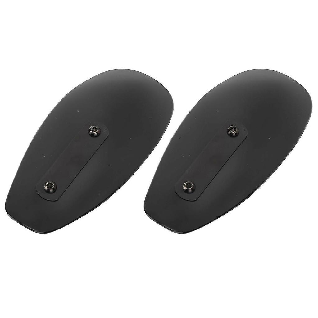 Motorcycle Handguards Universal Black Durable Plastic Shield Enhanced Protection Easy Installation Set for Motorcycles and Electric Bike