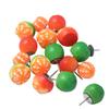 15Pcs DIY Simulated Fruit Push Pins Creative Blackboard Push Pins Orange Pushpins  Photo Wall Decor