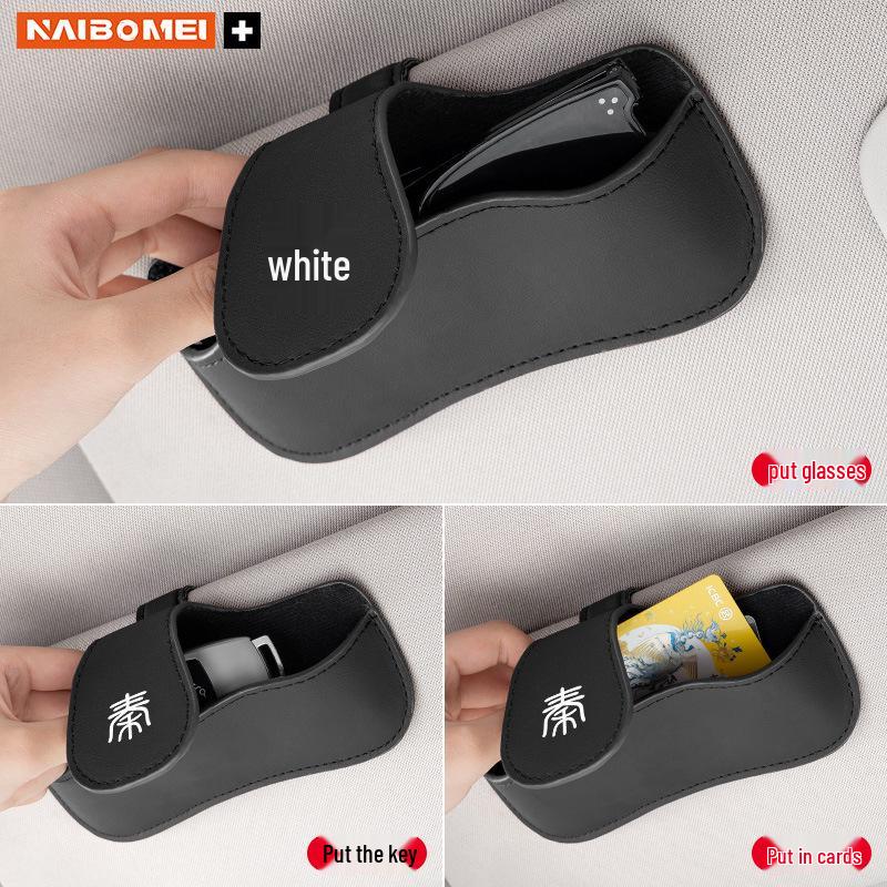 BYD Qin Pro/Plus Sunglasses Holder for Car Sun Visor