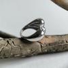 Silberring ohne Steine, Gewicht des Artikels 7,35 g (2193401)