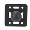 1in Ball Mount Base Universal Aluminum Alloy Ball Mount Plate with AMPS Hole for BRCOVAN B Size 1in Ball Dual Socket Arm