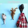 Animal Modern Resin Wall Hooks For Home Office Decor With Giraffe Zebra Designs