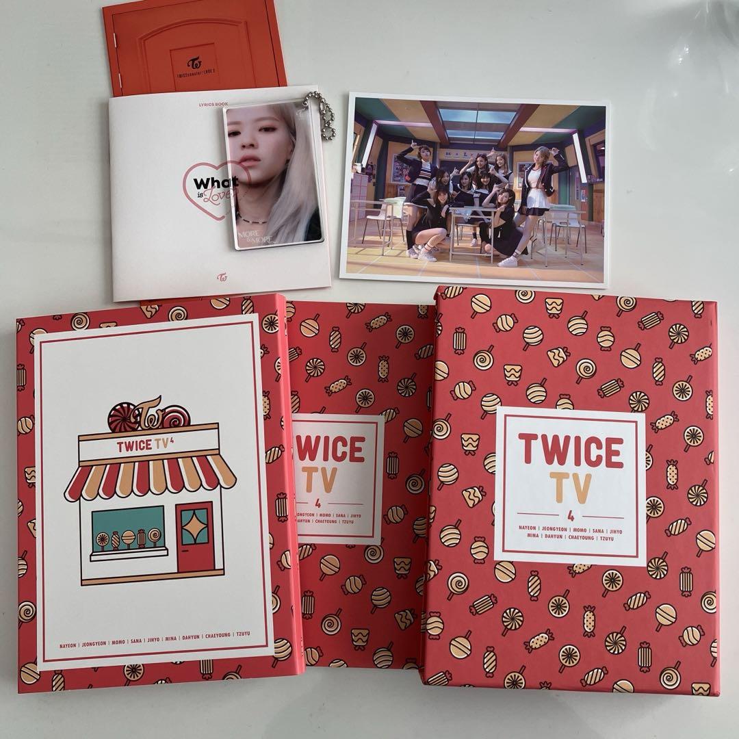 

[Б/У] Цена снижена на брелок TWICE TV 4 DVD и многое другое Чонён