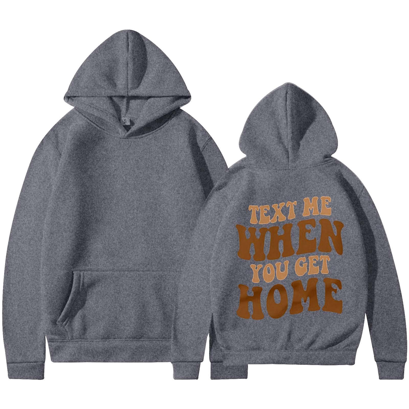 

Осенне-зимняя мода с рукавами на плечах, женская повседневная спортивная с принтом и капюшоном 5XL темно-серого