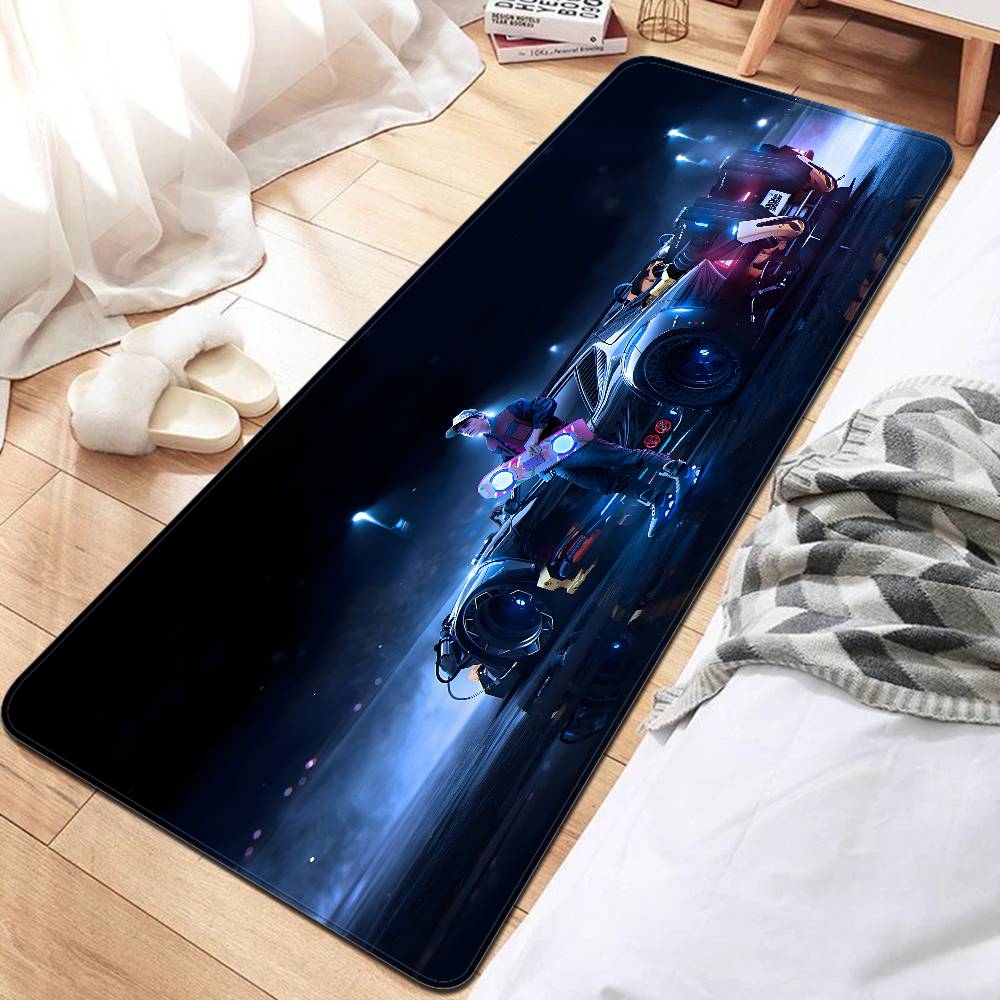 Movie B-Back To The Future Game Bathroom Mat Kids Room Bedroom Decoration Balcony Anti-Slip Doormat Living Room Welcome Rug