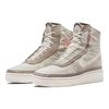 Nike Air Force 1 Shell PU Fabric Non-Slip Wear-Resistant Warm High-Top Sneakers Women Sneakers Beige Brown DO7450-211