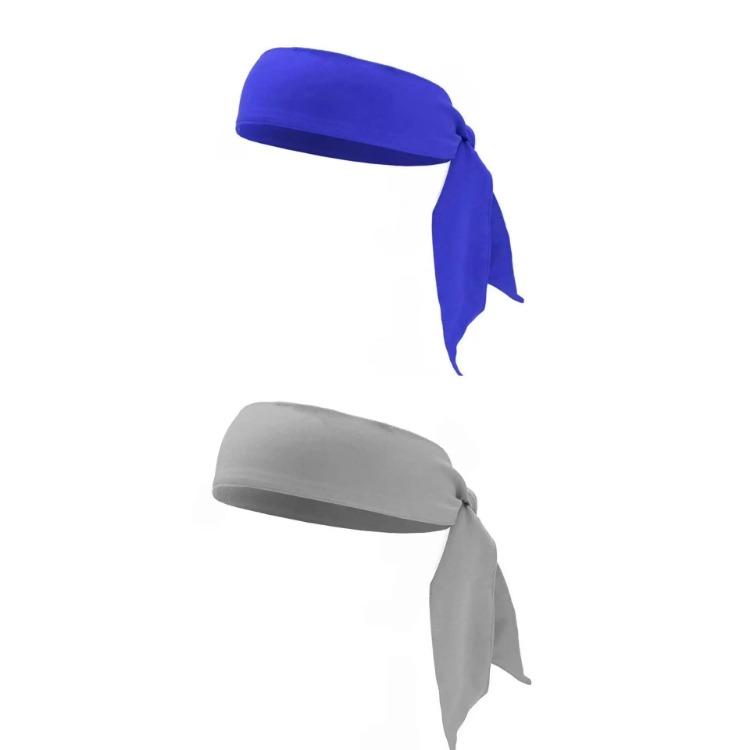 Elastic Sports Ribbon Pirate Sweatband for Tennis Unisex Men Women Teens Headband Gym Fitness Yoga Hair Bands Athletic Headwear