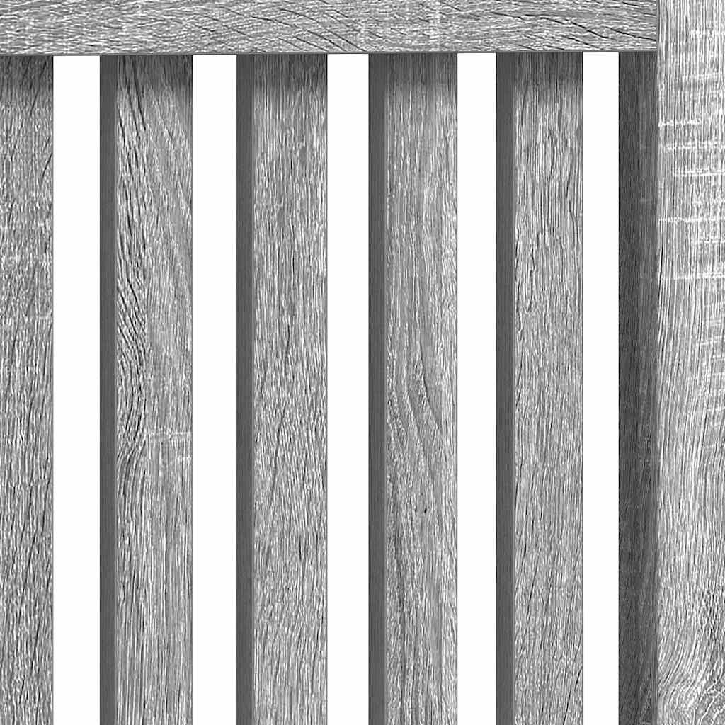 Radiator Cover Grey Sonoma 78 x 19 x 81.5 cm