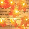 6M Solar Artificial Autumn Maple Leaves Garland Led Fairy Light for Christmas Decoration Thanksgiving Party DIY Decor Halloween